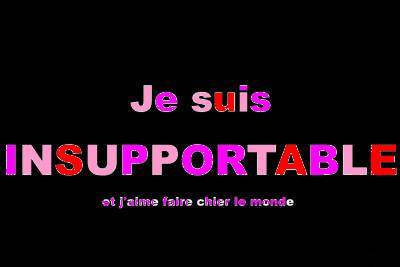 insuportable...