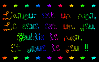 L'amour...Le sexe